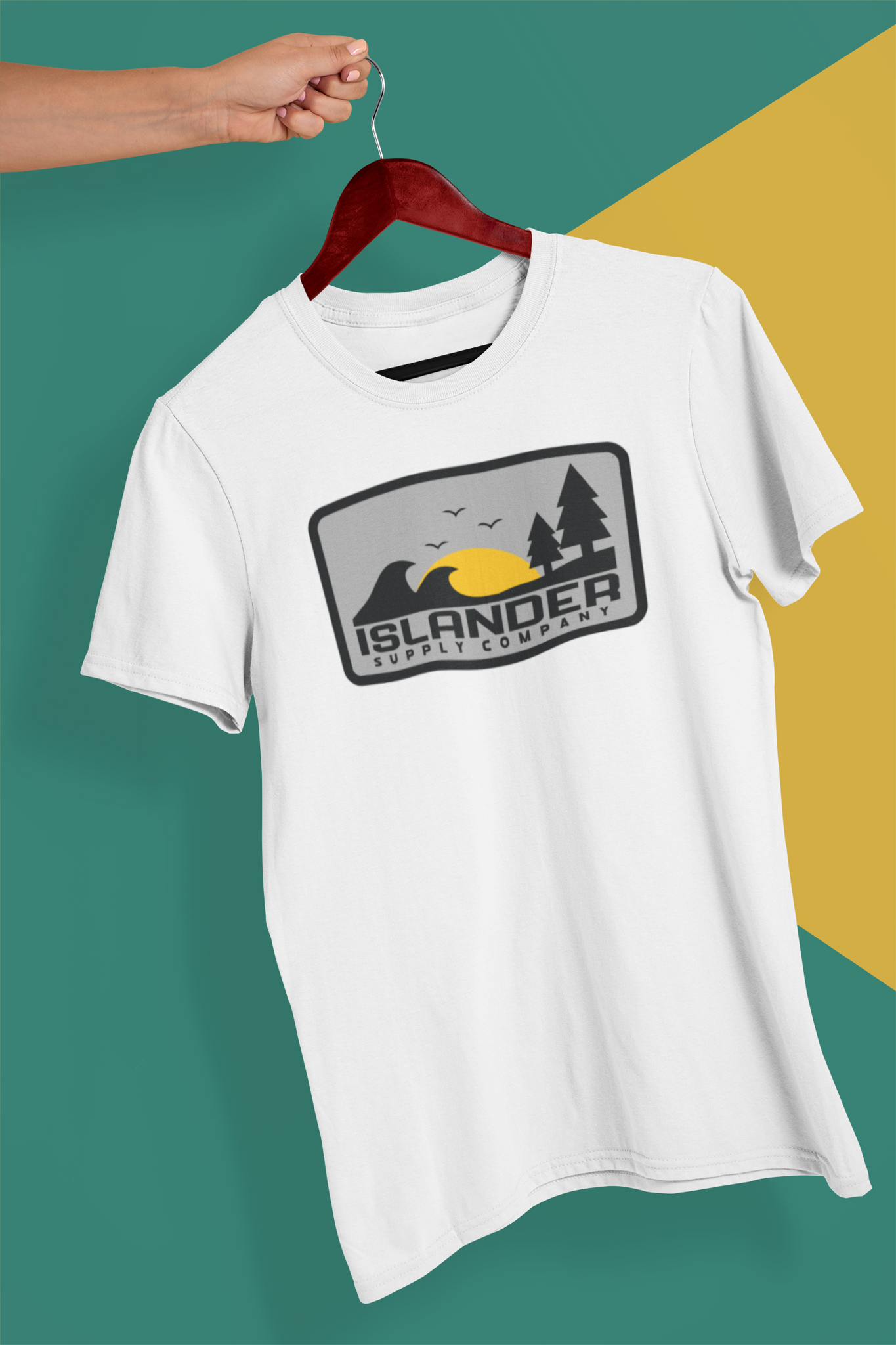 Unisex - Islander "Waves 'n' Trees" Tee - 11 colors